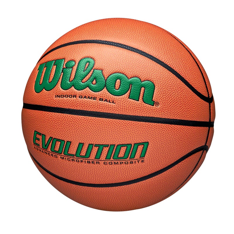 WILSON Evolution Indoor Game Basketball, Green, Size 7 - 29.5" - Image 2